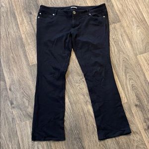 Express Large Short Black Dress Pants Stretchy